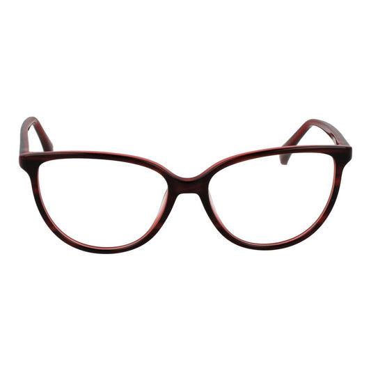 Max Mara Burgundy Acetate Glasses (Frames) - ClickThatClicks 