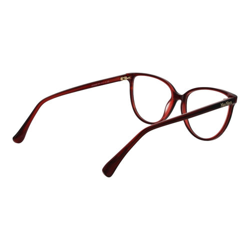 Max Mara Burgundy Acetate Glasses (Frames) - ClickThatClicks 