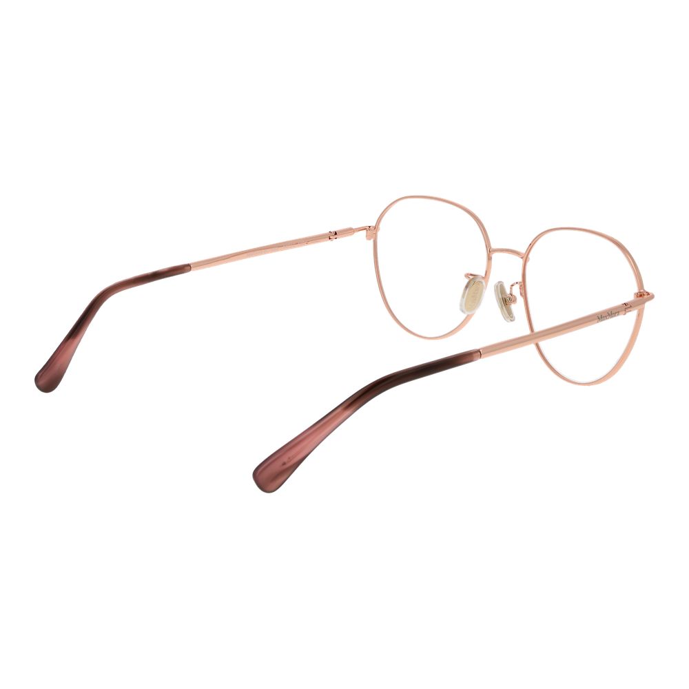 Max Mara Rose Gold Metal Glasses (Frames) - ClickThatClicks 