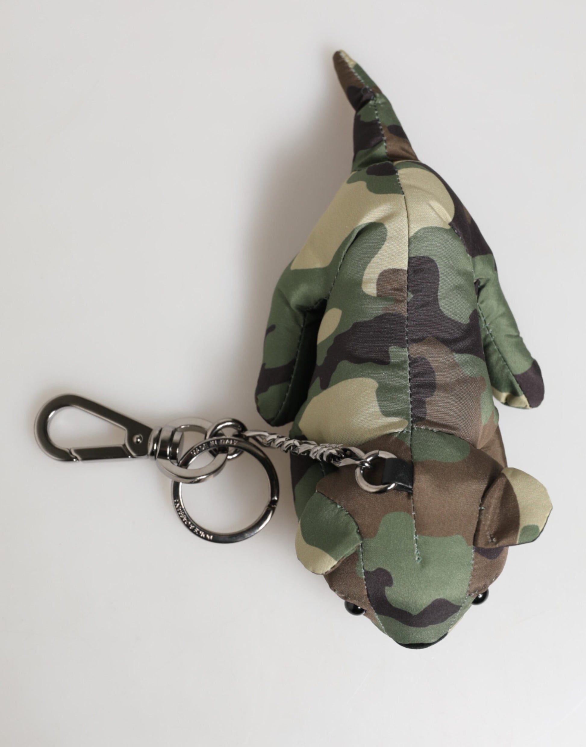 Dolce & Gabbana Camouflage Multicolor Animal Silhouette Keychain Keyring - ClickThatClicks 