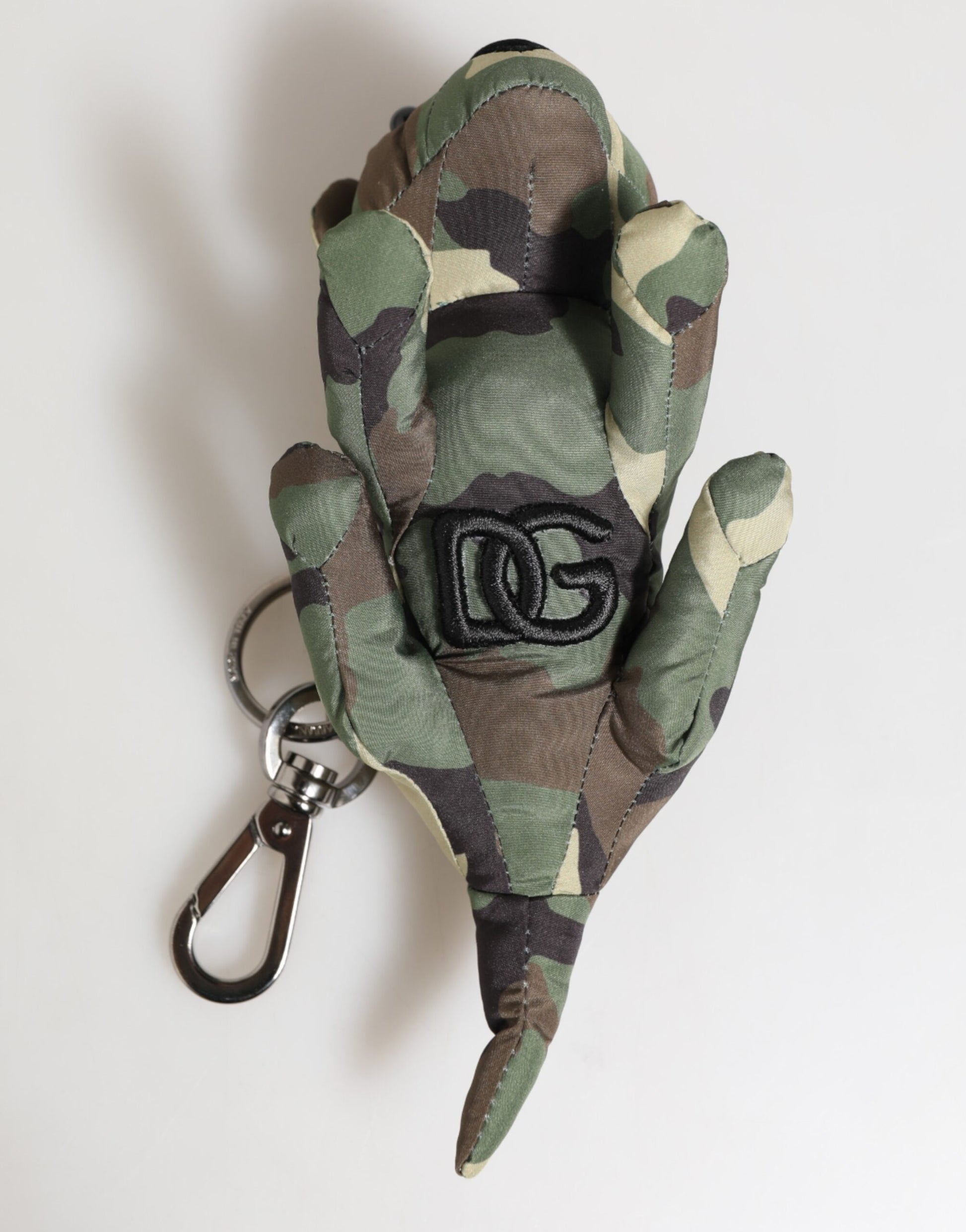Dolce & Gabbana Camouflage Multicolor Animal Silhouette Keychain Keyring - ClickThatClicks 