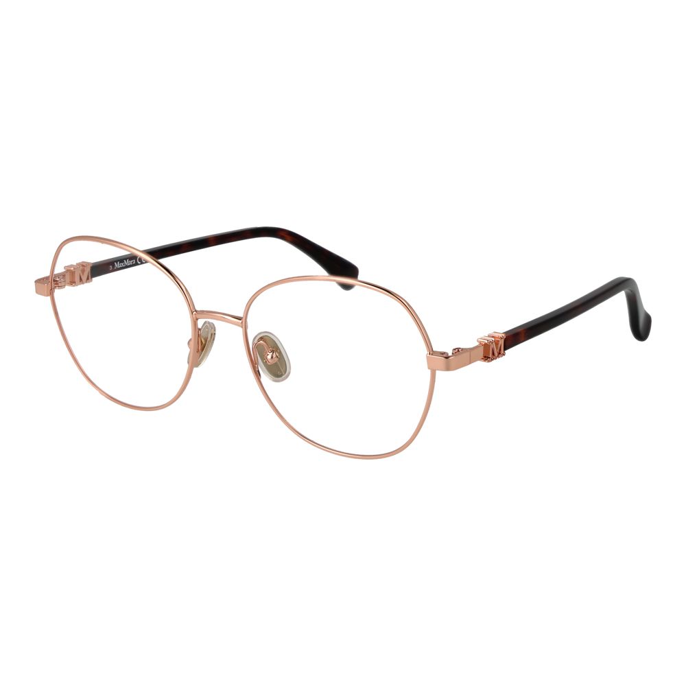 Max Mara Rose Gold Metal Glasses (Frames) - ClickThatClicks 