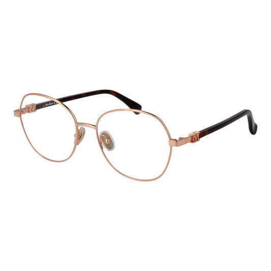 Max Mara Rose Gold Metal Glasses (Frames) - ClickThatClicks 