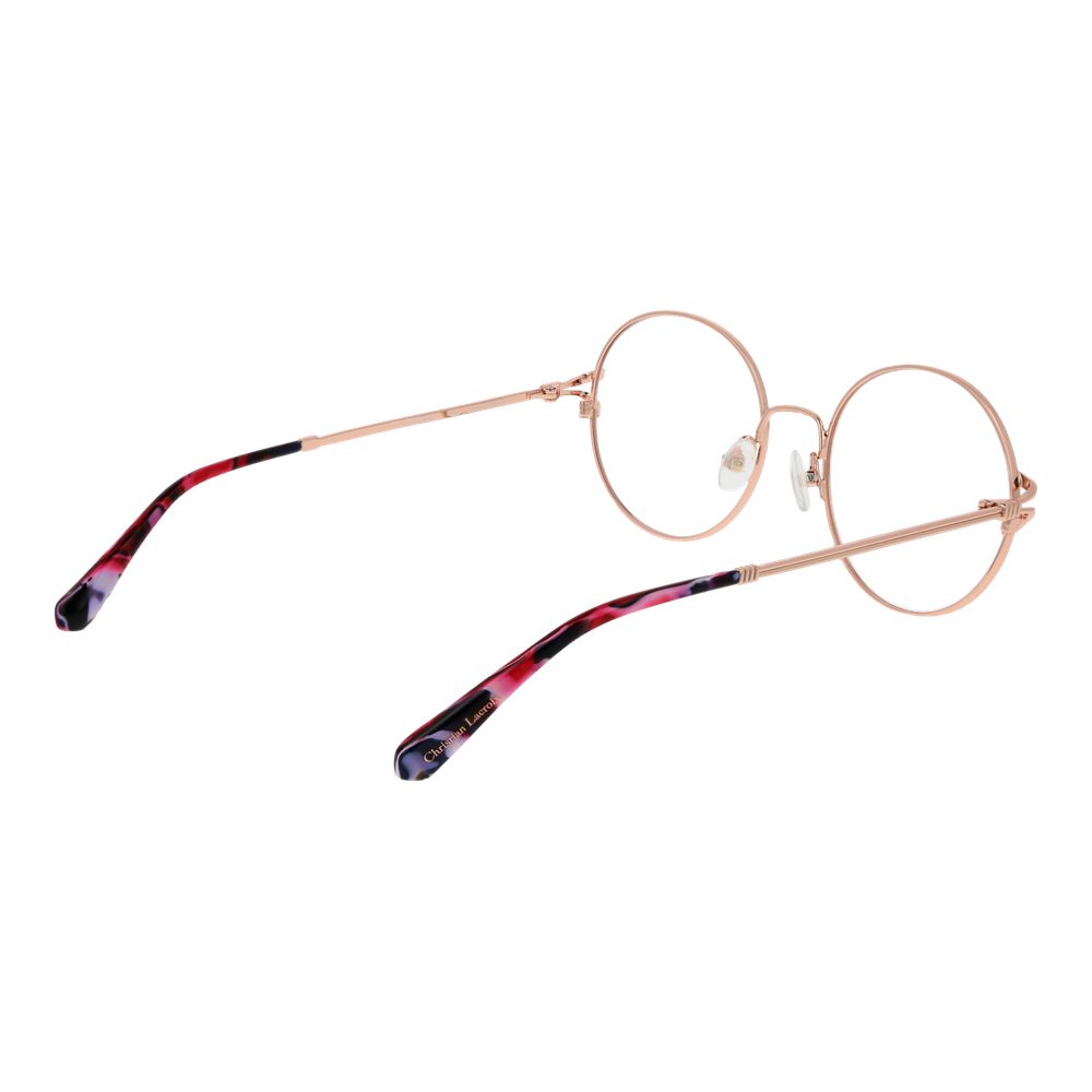 Christian Lacroix Beige Metal Glasses (Frames) - ClickThatClicks 