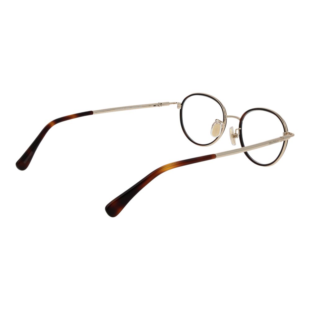 Max Mara Brown Metal Glasses (Frames) - ClickThatClicks 