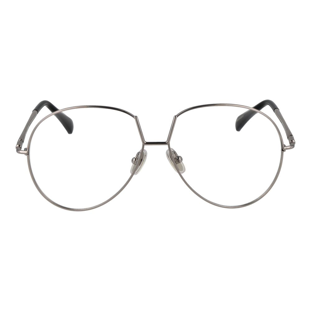 Max Mara Silver Metal Glasses (Frames) - ClickThatClicks 