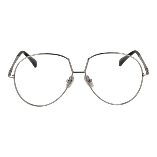 Max Mara Silver Metal Glasses (Frames) - ClickThatClicks 