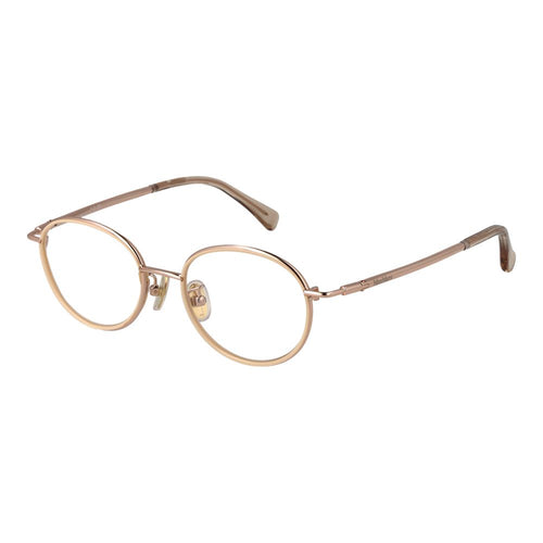 Max Mara Rose Gold Metal Glasses (Frames) - ClickThatClicks 