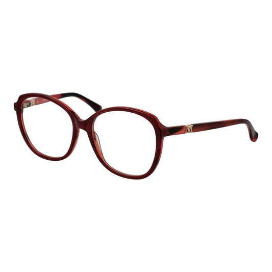 Max Mara Burgundy Plastic Glasses (Frames) - ClickThatClicks 