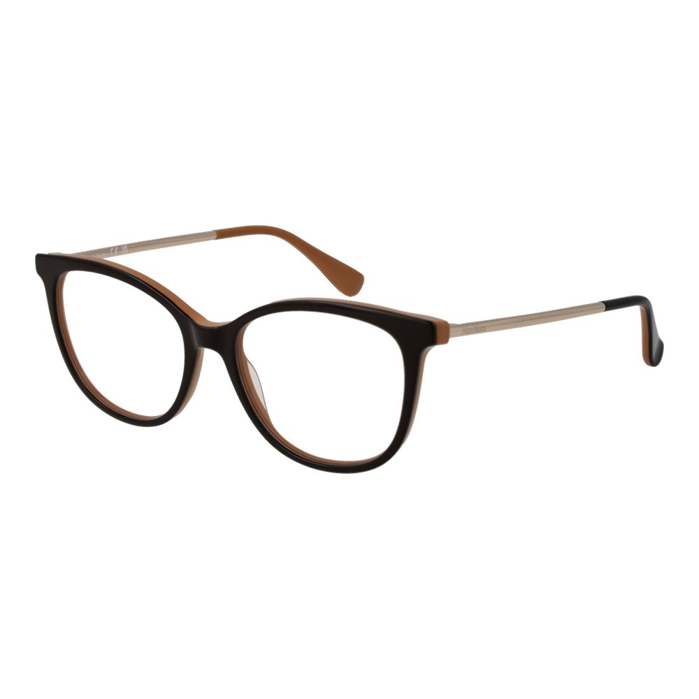 Max Mara Brown Acetate Glasses (Frames) - ClickThatClicks 