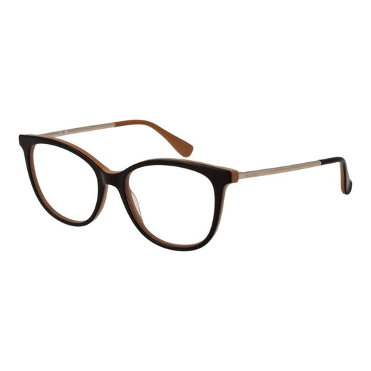 Max Mara Brown Acetate Glasses (Frames) - ClickThatClicks 