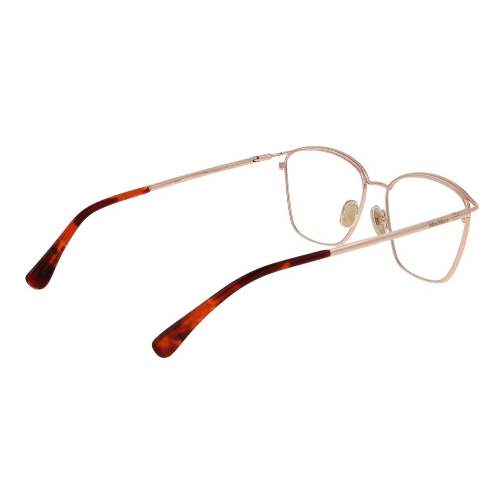 Max Mara Rose Gold Metal Glasses (Frames) - ClickThatClicks 