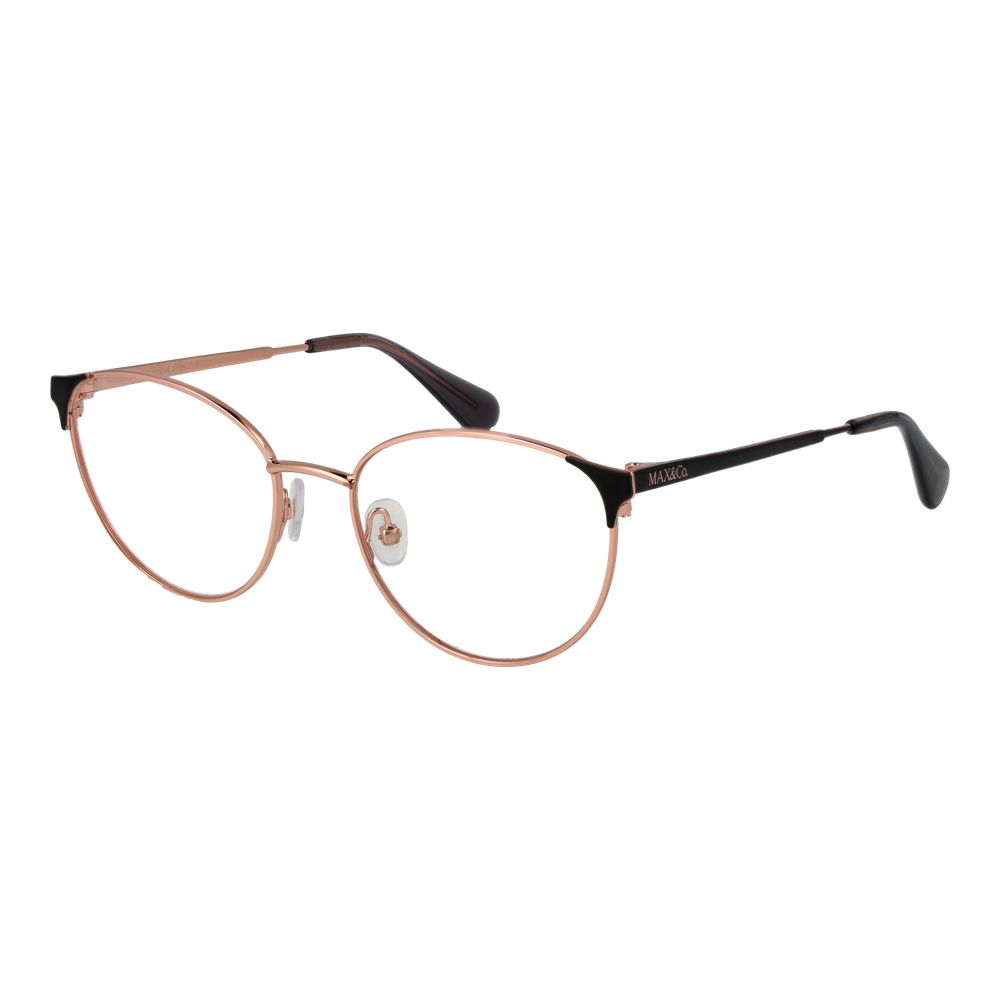 Max & Co Rose Gold Metal Glasses (Frames) - ClickThatClicks 