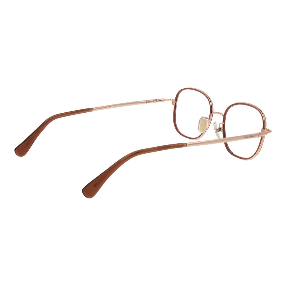 Max Mara Rose Gold Metal Glasses (Frames) - ClickThatClicks 