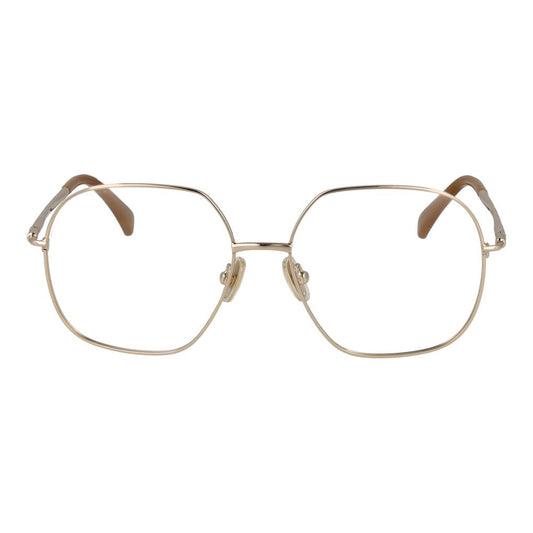 Max Mara Gold Metal Glasses (Frames) - ClickThatClicks 