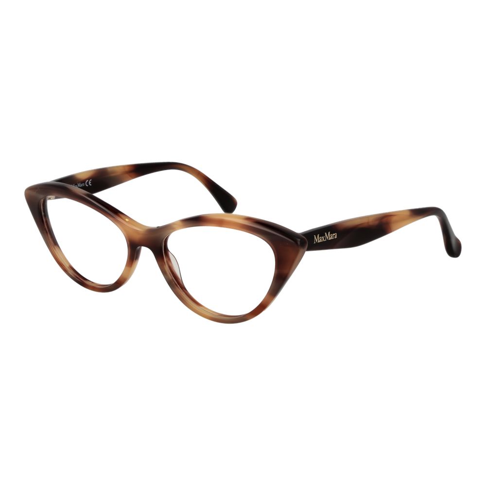 Max Mara Brown Acetate Glasses (Frames) - ClickThatClicks 