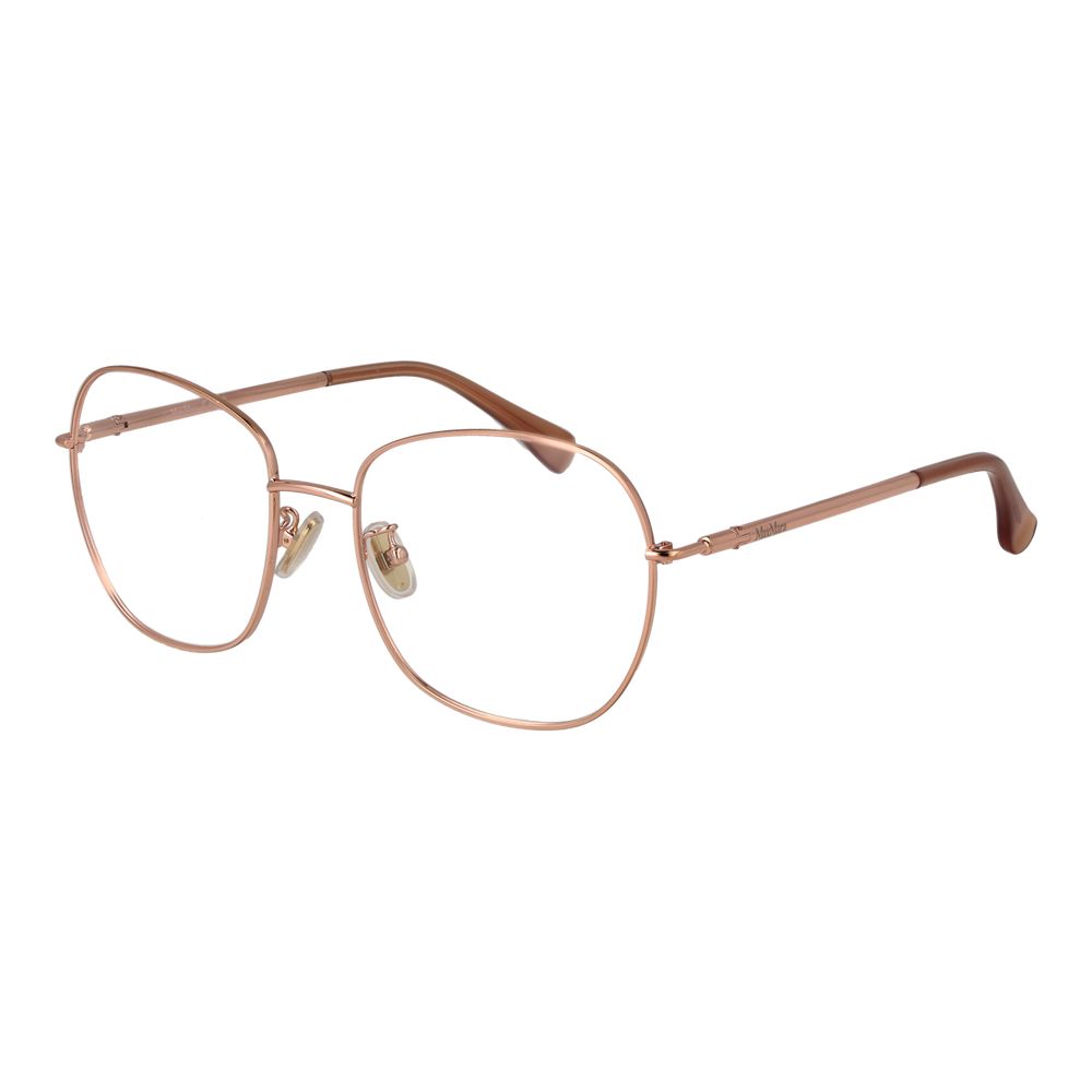 Max Mara Rose Gold Metal Glasses (Frames) - ClickThatClicks 