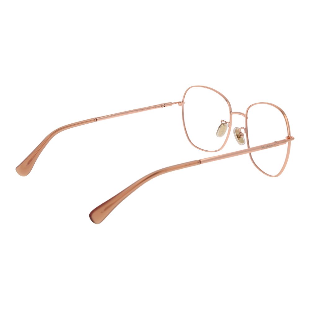 Max Mara Rose Gold Metal Glasses (Frames) - ClickThatClicks 