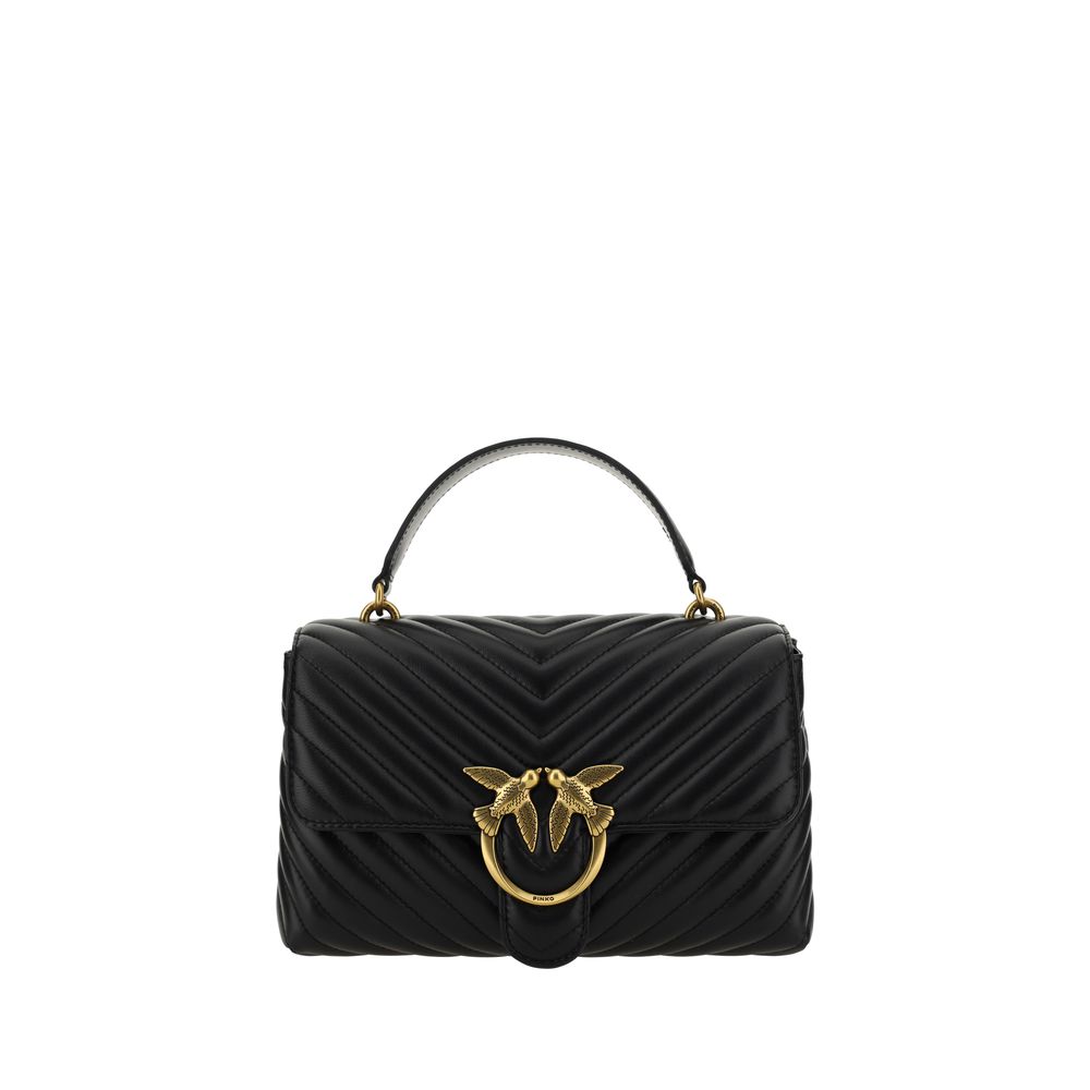 PINKO Black Calf Leather Bos Taurus Wallet - ClickThatClicks 