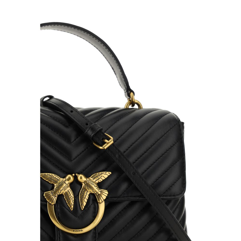 PINKO Black Calf Leather Bos Taurus Wallet - ClickThatClicks 