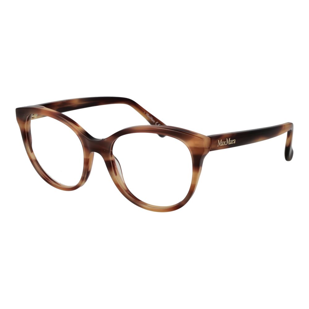 Max Mara Brown Acetate Glasses (Frames) - ClickThatClicks 