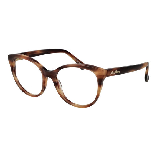 Max Mara Brown Acetate Glasses (Frames) - ClickThatClicks 