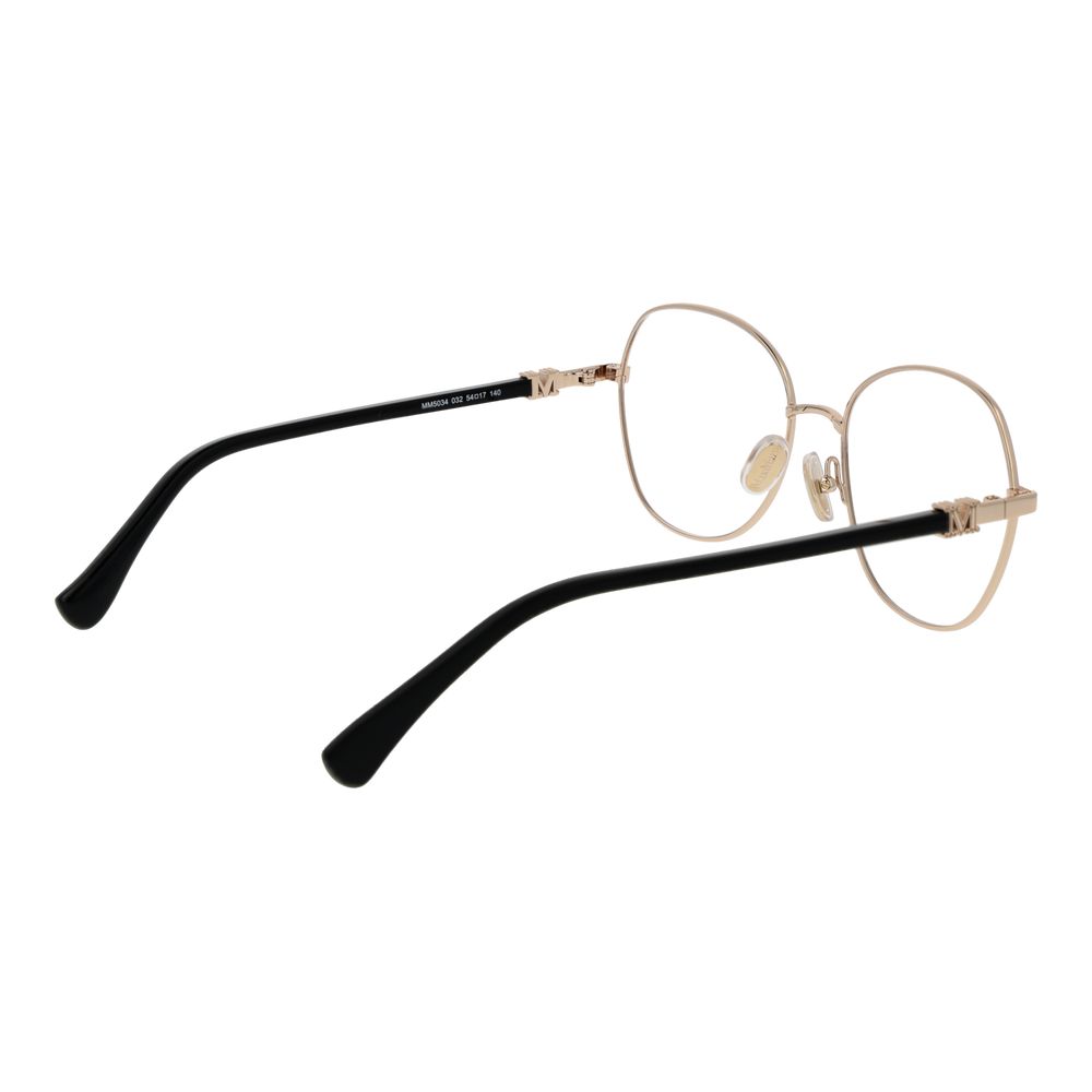 Max Mara Gold Metal Glasses (Frames) - ClickThatClicks 