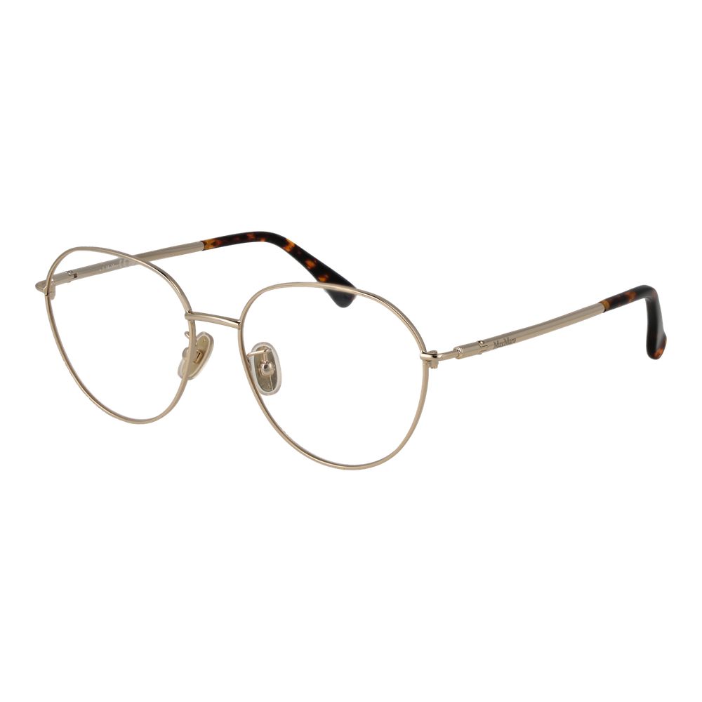 Max Mara Gold Metal Glasses (Frames) - ClickThatClicks 