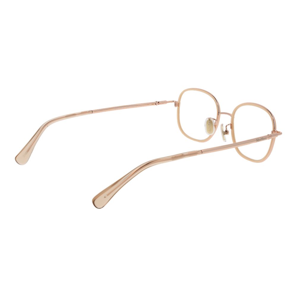 Max Mara Rose Gold Metal Glasses (Frames) - ClickThatClicks 