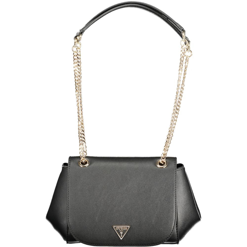 Guess Jeans Nero Poliuretano Women Handbag - ClickThatClicks 
