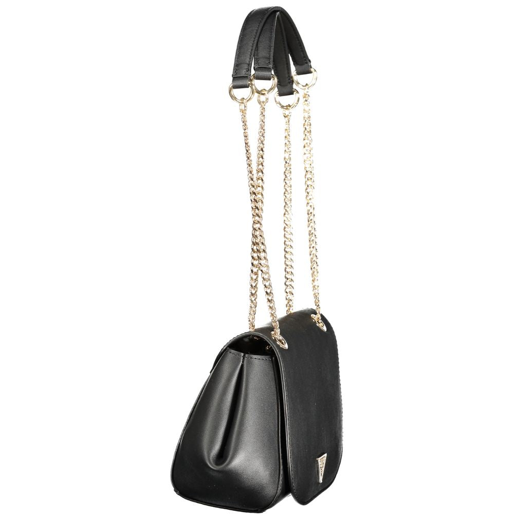Guess Jeans Nero Poliuretano Women Handbag - ClickThatClicks 