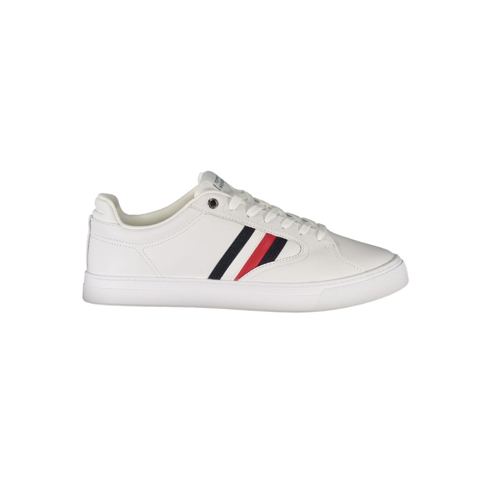Tommy Hilfiger Bianco Leather Men Sneaker - ClickThatClicks 