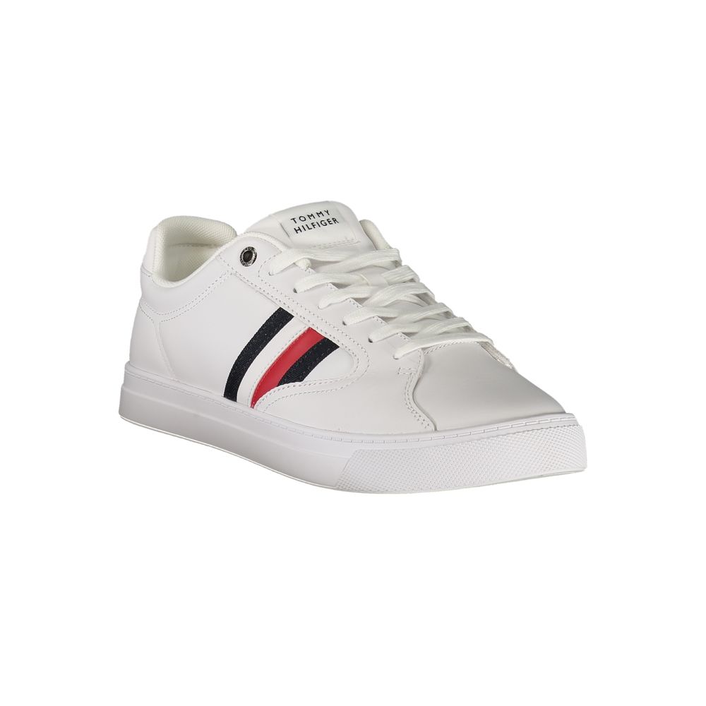Tommy Hilfiger Bianco Leather Men Sneaker - ClickThatClicks 