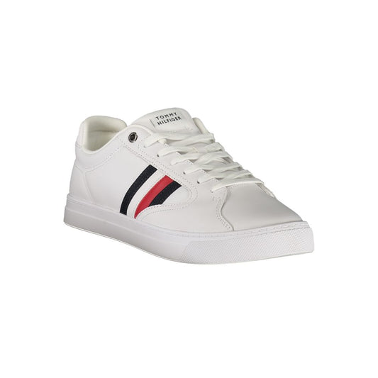 Tommy Hilfiger Bianco Leather Men Sneaker - ClickThatClicks 
