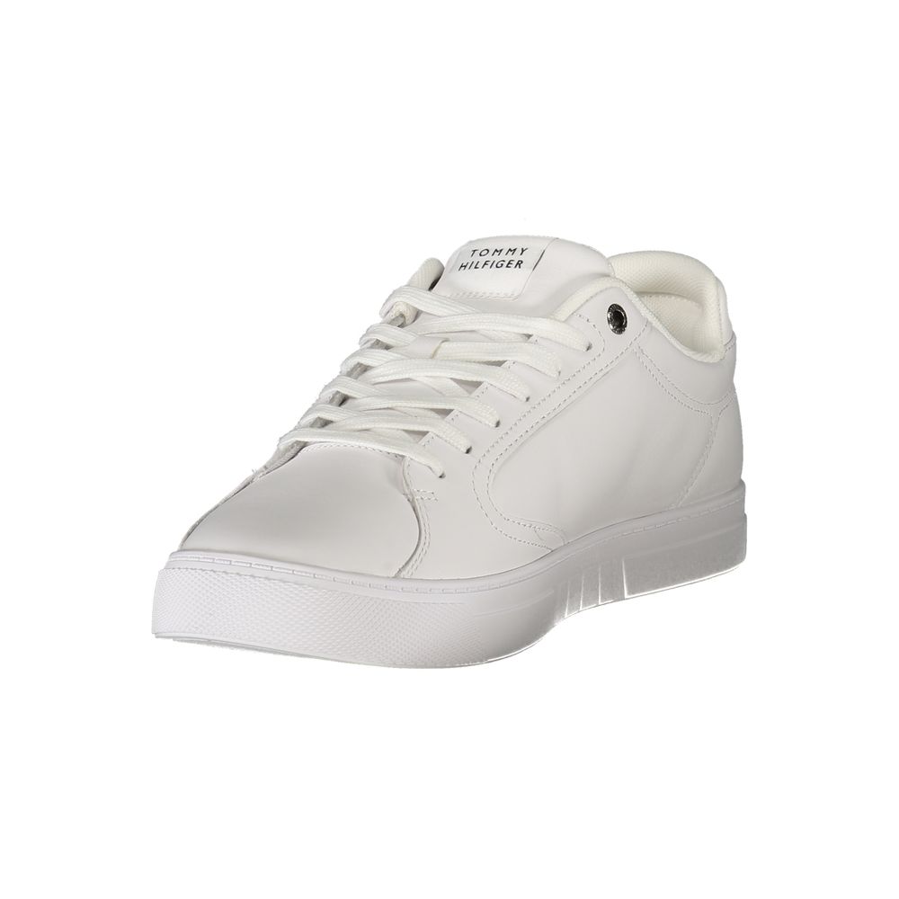 Tommy Hilfiger Bianco Leather Men Sneaker - ClickThatClicks 