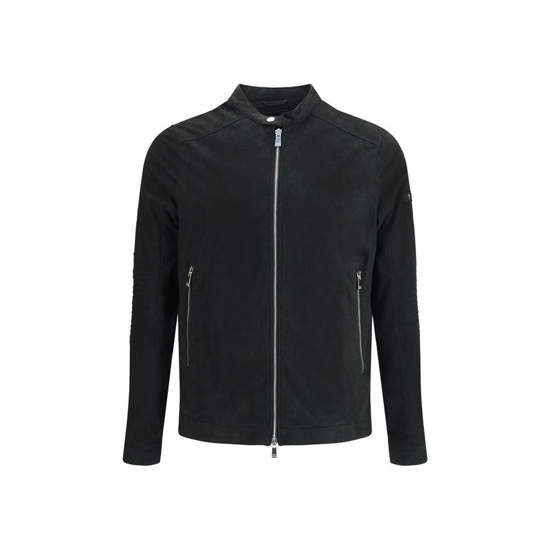 Tatras Black Leather Jacket