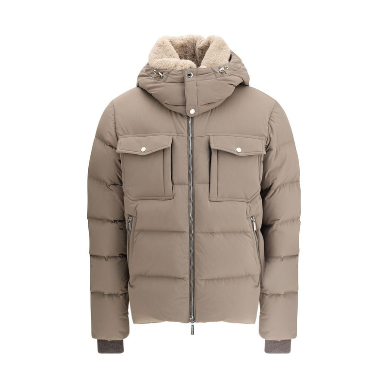 MooRER Beige Polyamide Parka