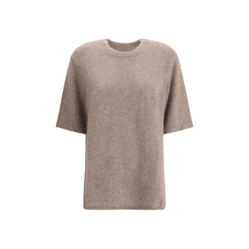Loulou De Saison Beige Wool Sweatshirt