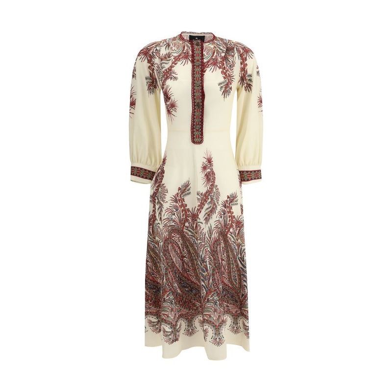 Etro Multicolor Polyester Casual Dress