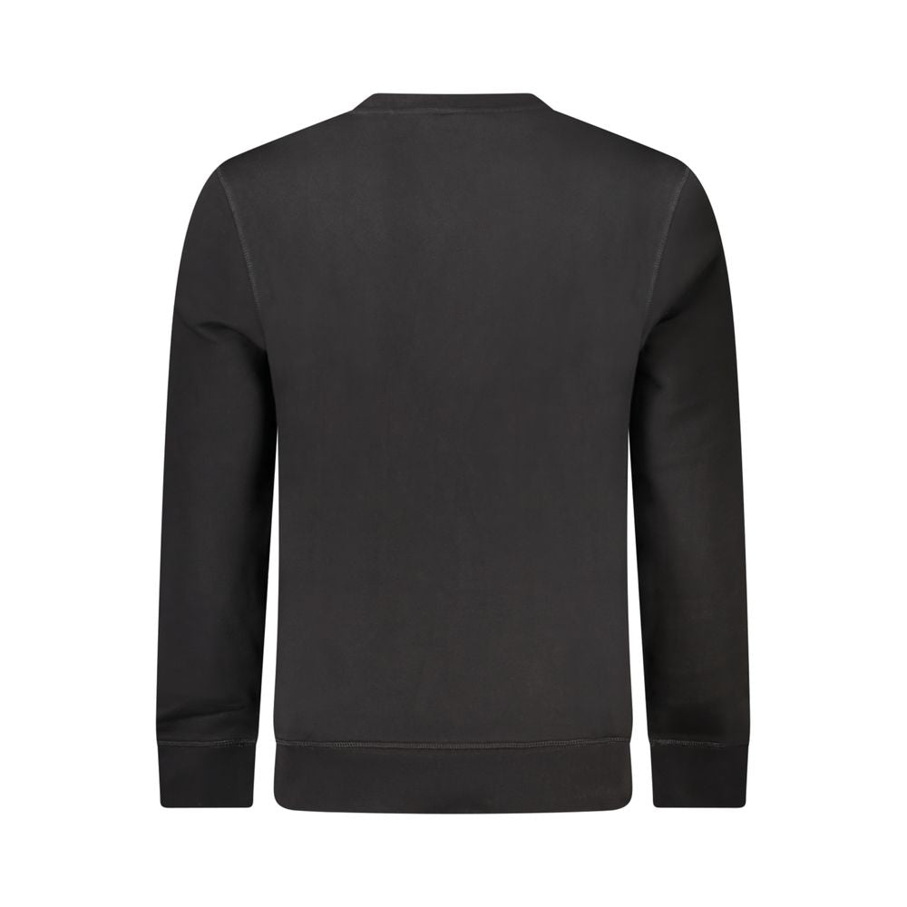 Hugo Boss Black Cotton Men Sweater - ClickThatClicks 