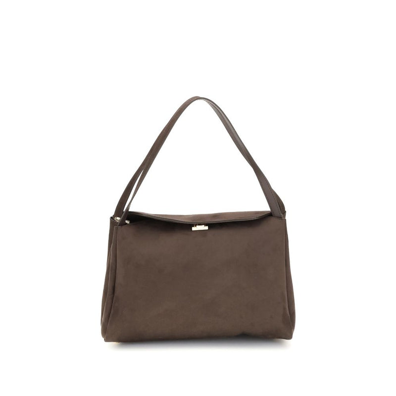THEMOIRè Brown Other Fibres Shoulder Bag
