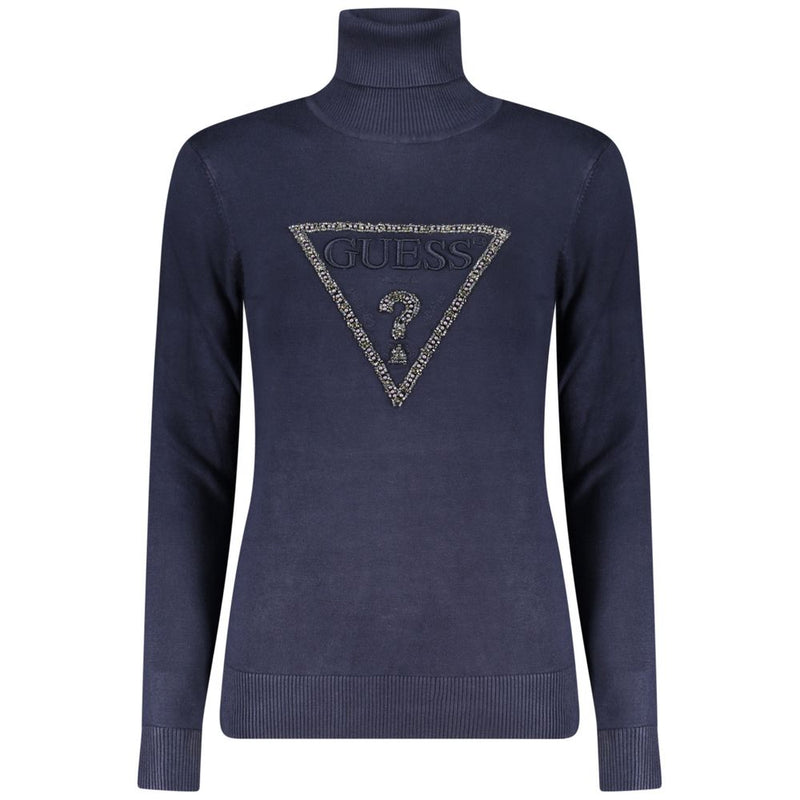 Guess Jeans Blue Viscose Women Sweater