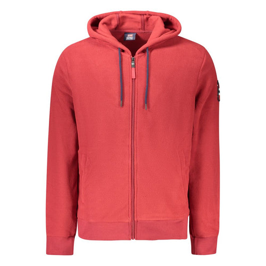 Norway 1963 Red Polyester Men's Hooded Sweatshirt - ClickThatClicks 