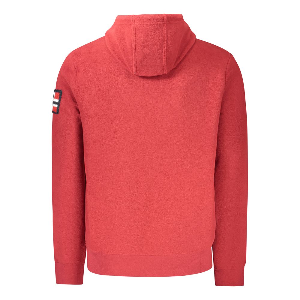 Norway 1963 Red Polyester Men's Hooded Sweatshirt - ClickThatClicks 