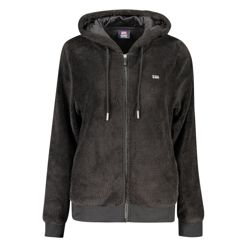 Norway 1963 Nero Polyester Women's Jacket - ClickThatClicks 