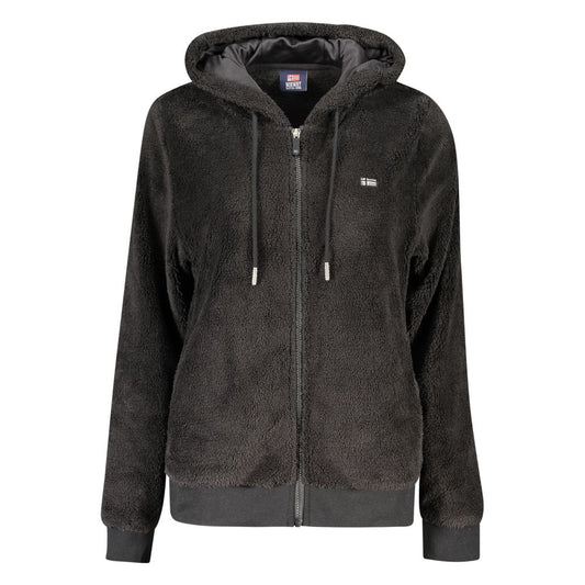 Norway 1963 Nero Polyester Women's Jacket - ClickThatClicks 