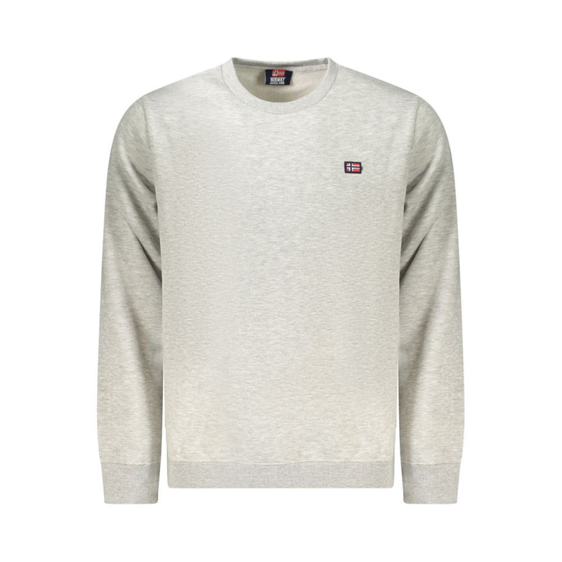 Norway 1963 Gray Cotton Men Sweater