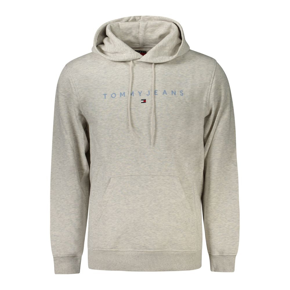Tommy Hilfiger Grigio Cotton Men's Sweatshirt - ClickThatClicks 