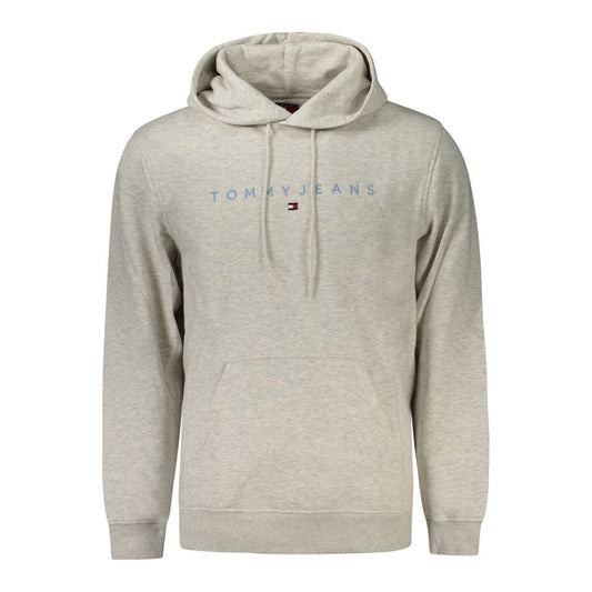 Tommy Hilfiger Grigio Cotton Men's Sweatshirt - ClickThatClicks 