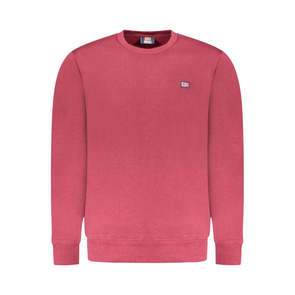 Norway 1963 Red Cotton Men's Sweatshirt - ClickThatClicks 